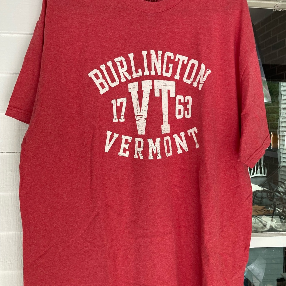 MV Sport Red Burlington Vt T-Shirt